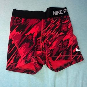 Nike Pro compression/cheer shorts